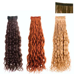 Cabello natural tejido 100gm rizado 50-60cm Cabello natural tejido 100gm rizado 50-60cm
