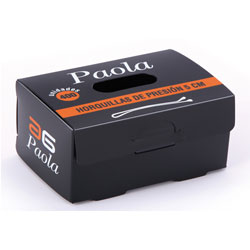 CAJA CLIPS PAOLA 400 UNID. RUBIO CAJA CLIPS PAOLA 400 UNID. RUBIO