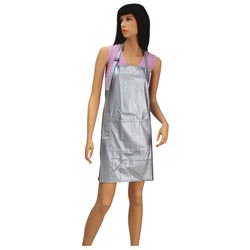 Delantal plastico plata Delantal plastico plata