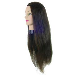 253 - Cabeza pelo natural 55-60cm c/ soporte 253 - Cabeza pelo natural 55-60cm c/ soporte