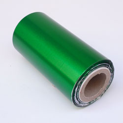Rollo papel aluminio verde 13 cm Rollo papel aluminio verde 13 cm